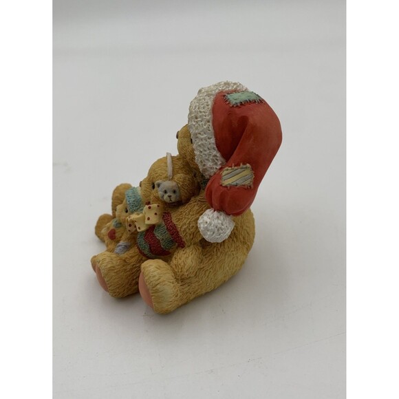 1992 Cherished Teddies "Theodore Samantha & Tyler" Bear Family Figurine #950769 - Picture 3 of 8